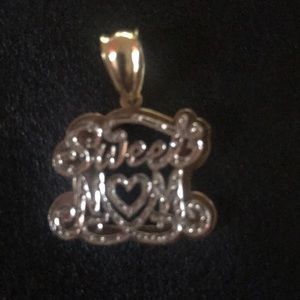 10k Two Tone Pendant